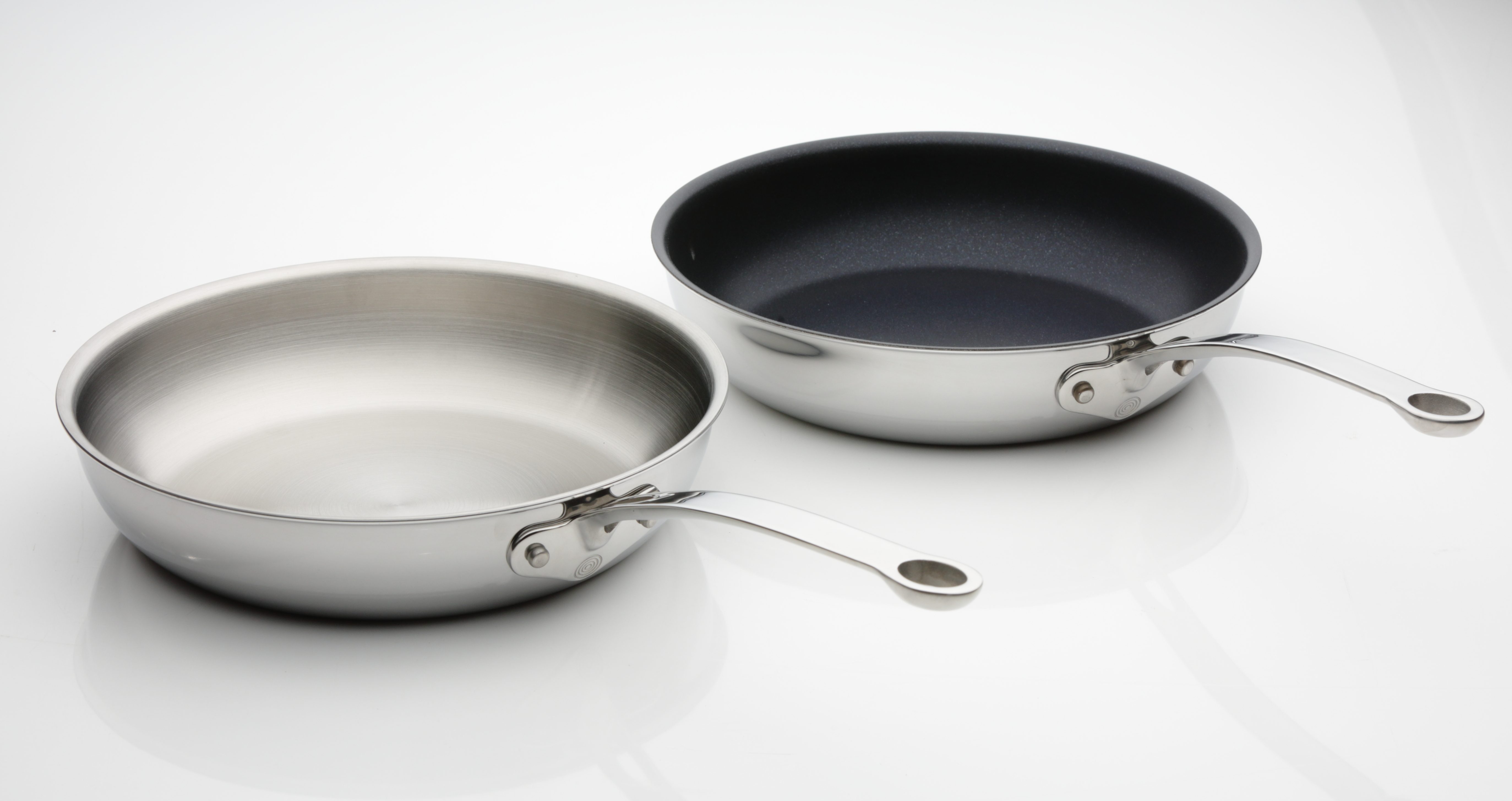 ProWare Stainless Steel Tri-Ply Frying Pans Non-Stick
