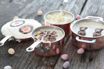 Creme Egg Easter Cheesecake