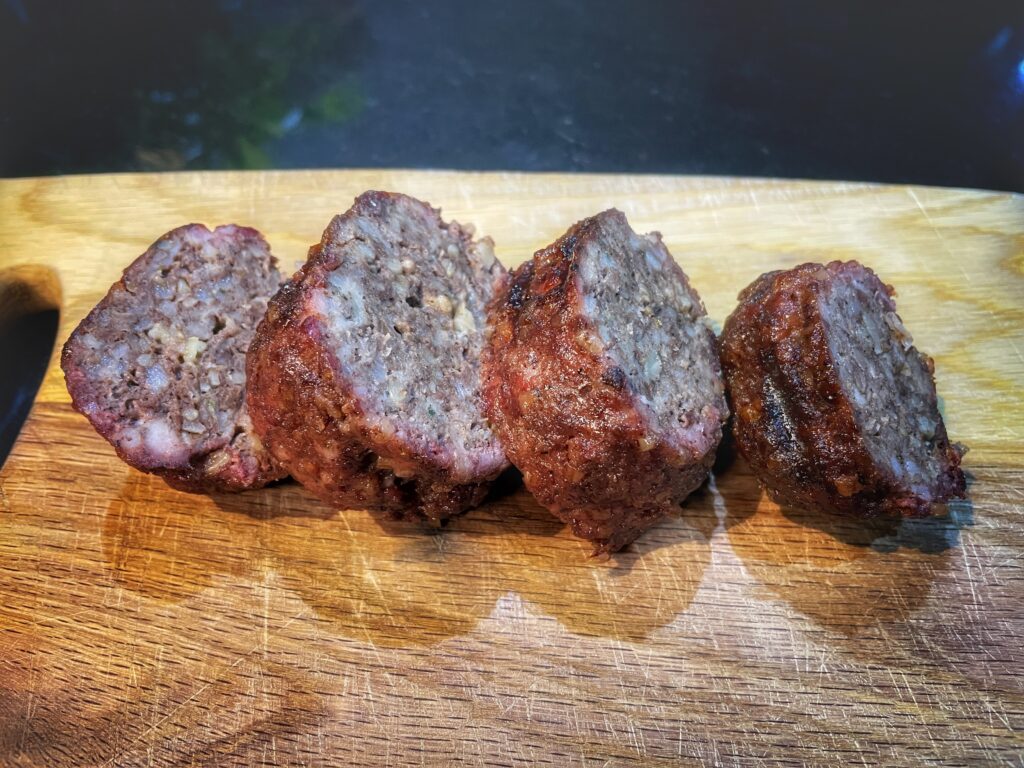 Burns Night Haggis Kebabs with a Honey and Whisky Glaze